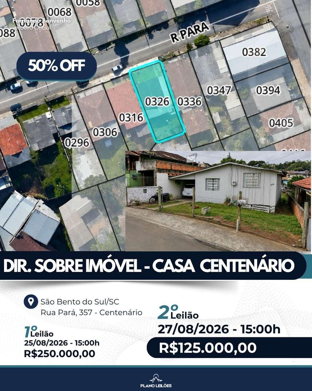 Imóvel em leilão