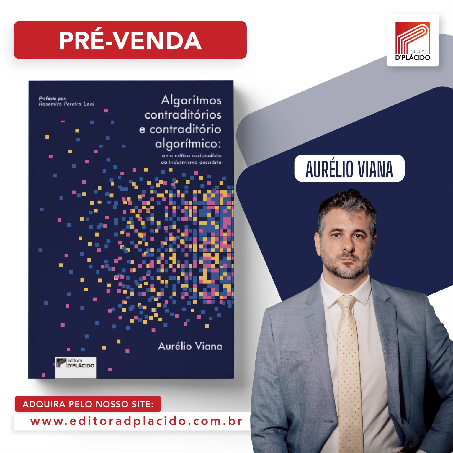 Capa do livro Algoritmos Contraditórios