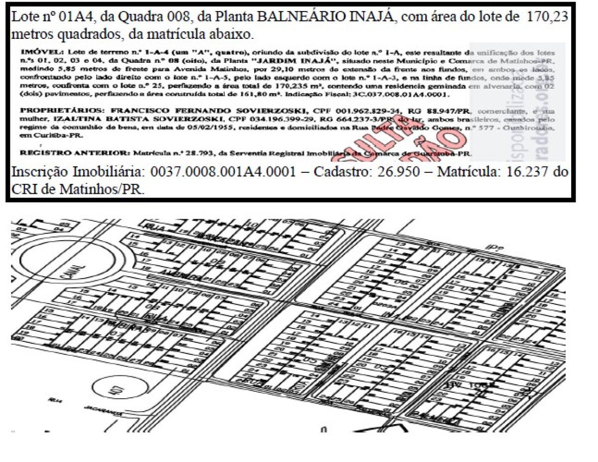 Imóvel em leilão